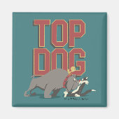 "Top Dog" Spike bewaakt TWEETY™ tegen SYLVESTER™ Magneet (Voorkant)