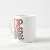 "Top Dog"-spike die TWEETY™ beschermt tegen SYLVES Koffiemok (Voorkant links)