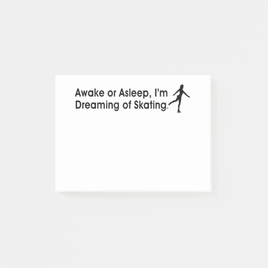 TOP Dreaming van Skating Post-it® Notes (Voorkant)
