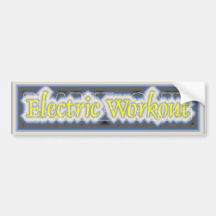 TOP Electric Workout Bumpersticker