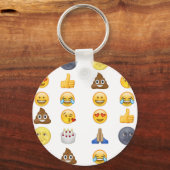 Top emoji collectie sleutelhanger (Voorkant)