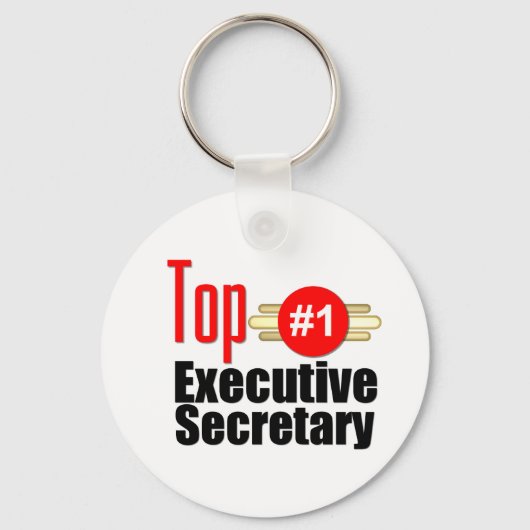Top Executive Secretary Sleutelhanger (Voorkant)