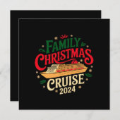 Top Familie Kerstcruise 2024 onvergetelijk Kaart (Voorkant / Achterkant)