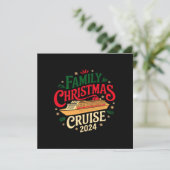 Top Familie Kerstcruise 2024 onvergetelijk Kaart (Staand voorkant)