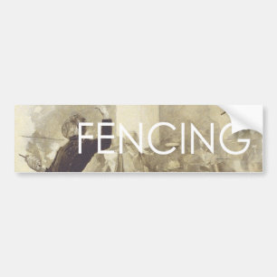 TOP Fencing Bumpersticker