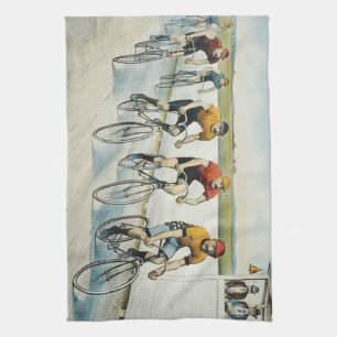 TOP-fietsende oude school Theedoek