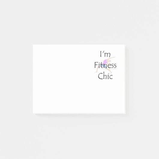 TOP Fitness Chic Post-it® Notes (Voorkant)