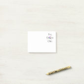 TOP Fitness Chic Post-it® Notes (Op bureau)