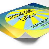 TOP Fitness Daily Poster (Hoek)