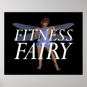 TOP Fitness Fairy Poster