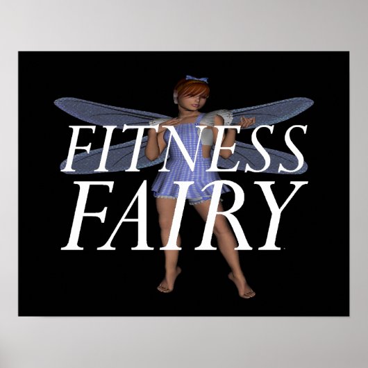 TOP Fitness Fairy Poster (Voorkant)