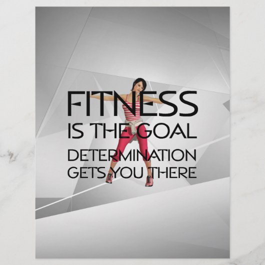 TOP Fitness Goal Flyer (Voorkant)