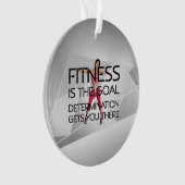 TOP Fitness Goal Ornament (voorkant)