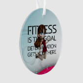 TOP Fitness Goal Ornament (voorkant)