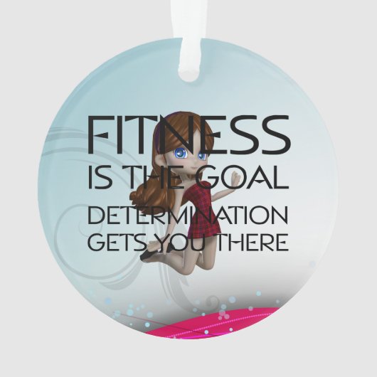 TOP Fitness Goal Ornament (achterkant)