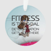 TOP Fitness Goal Ornament (voorkant)