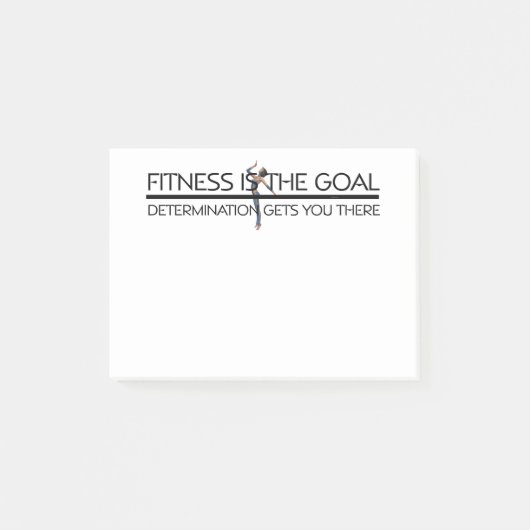 TOP Fitness Goal Post-it® Notes (Voorkant)
