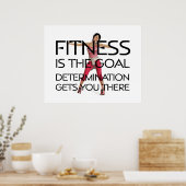 TOP Fitness Goal Poster (Keuken)