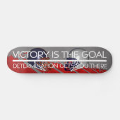 TOP Football Victory Slogan Skateboard (Horizontaal)