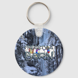 TOP Freestyle Ski Geboren Sleutelhanger