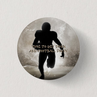 TOP Ga Voetbal Vuil Ronde Button 3,2 Cm