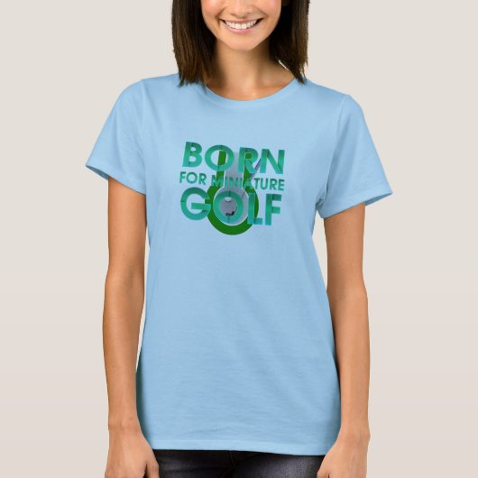 TOP Geboren voor Minigolf (Voorkant)