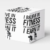 TOP Geloof in fitness Bedankdoosjes (Voorkant Zijde)