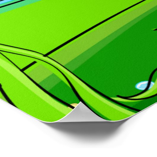 TOP Golf 18 Poster (Hoek)