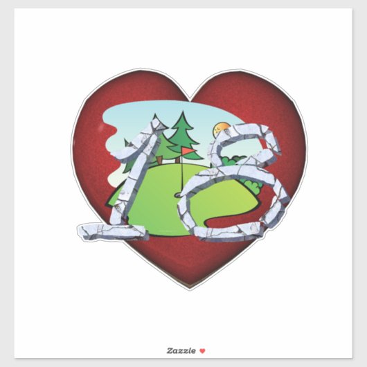TOP Golf 18 Sticker (Vel)
