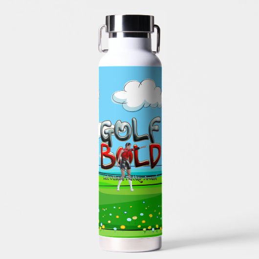 TOP Golf Bold Waterfles (Voorkant)