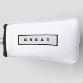 Top Golf Equipment Hoofd Hoesje Golfheadcover (Voorkant)
