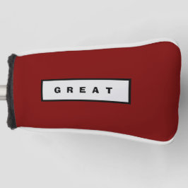 Top Golf Equipment Hoofd Hoesje Golfheadcover