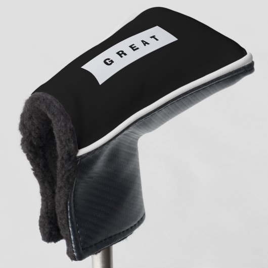 Top Golf Equipment Hoofd Hoesje Golfheadcover (3/4 voorkant)