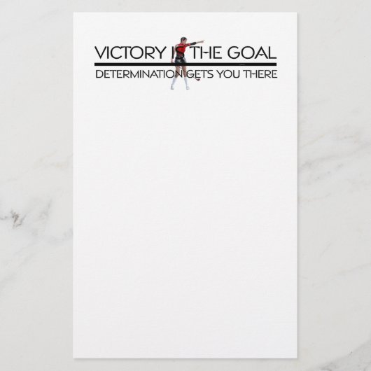 Top Golf Victory Goal Briefpapier (Voorkant)