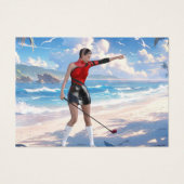 Top Golf Victory Goal Visitekaartje (Voorkant)