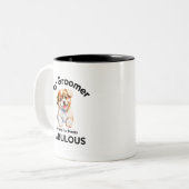 Top Groomer, waar bont ontmoet geweldig, Mok (Voorkant links)