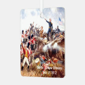 TOP Guerre de 1812 Ornement métallique (Avant gauche)