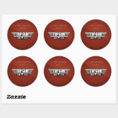 Top Gun Day Sticker v2 - J'ai été inversé (Feuille)