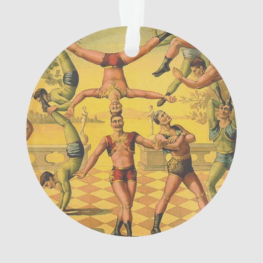 TOP Gymnastics Old School Ornament (achterkant)