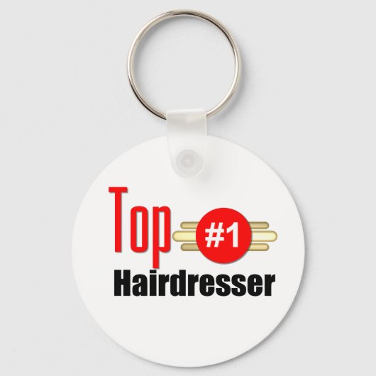 Top Hairdresser Sleutelhanger (Voorkant)