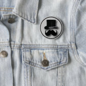 Top Hat en Mustache Button (In situ)