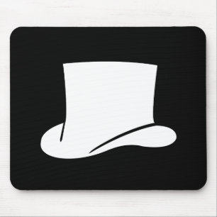 Top Hat Pictogram Mousepad Muismat