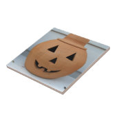 Top Hat Pumpkin Tegeltje (Zijkant)