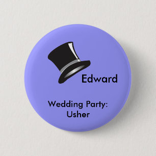 Top Hat Ronde Button 5,7 Cm