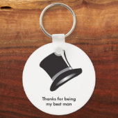 Top Hat Sleutelhanger (Voorkant)