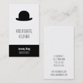 Top Hat Visitekaartje (Voorkant / Achterkant)