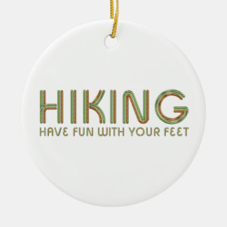 TOP Hiking Fun Keramisch Ornament