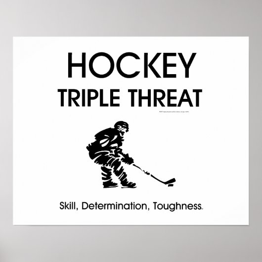 TOP Hockey Triple Threat Poster (Voorkant)