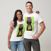 Top Hoed  Kat Schattige Cartoon Kunst (Unisex)