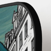 Top hoed Pickleball Paddle (Links Detail)